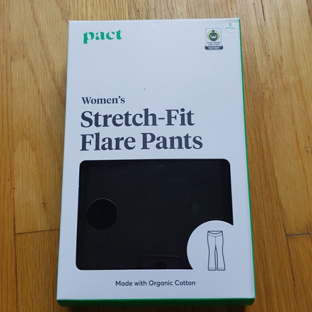 PACT ORGANIC CLOTHING stretch fit yoga pants
